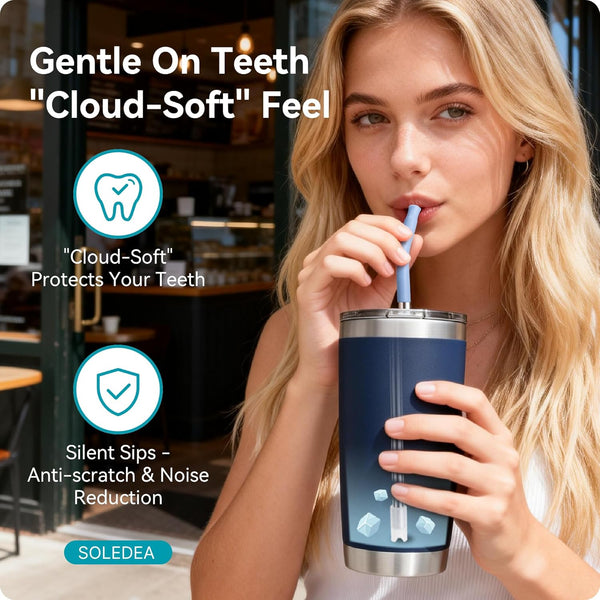 Eco-Friendly Smooth Sipping Straws
